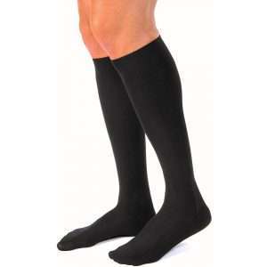 Jobst Travel Knee High 15-20 mmHg Closed Toe Black