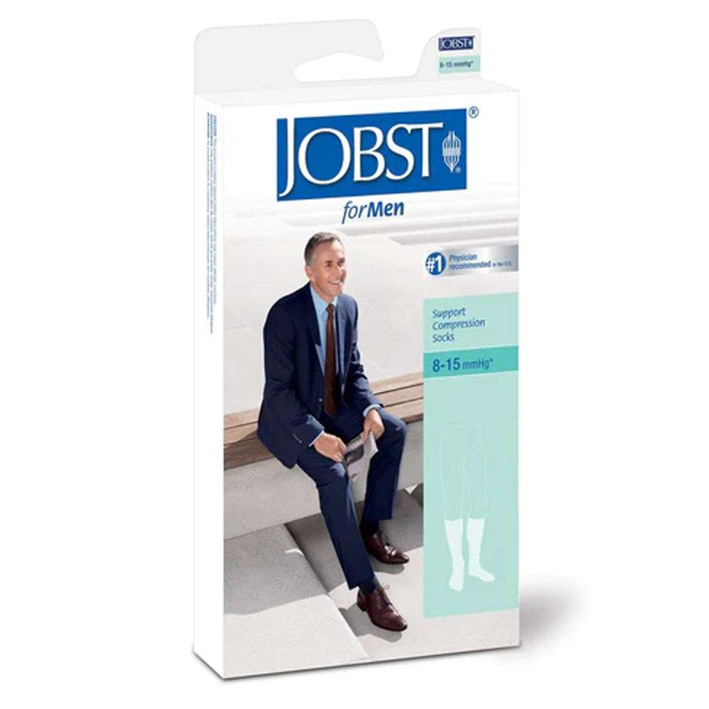 Jobst Activa Mens Dress Knee High 15-20 mmHg Modern - Image 7
