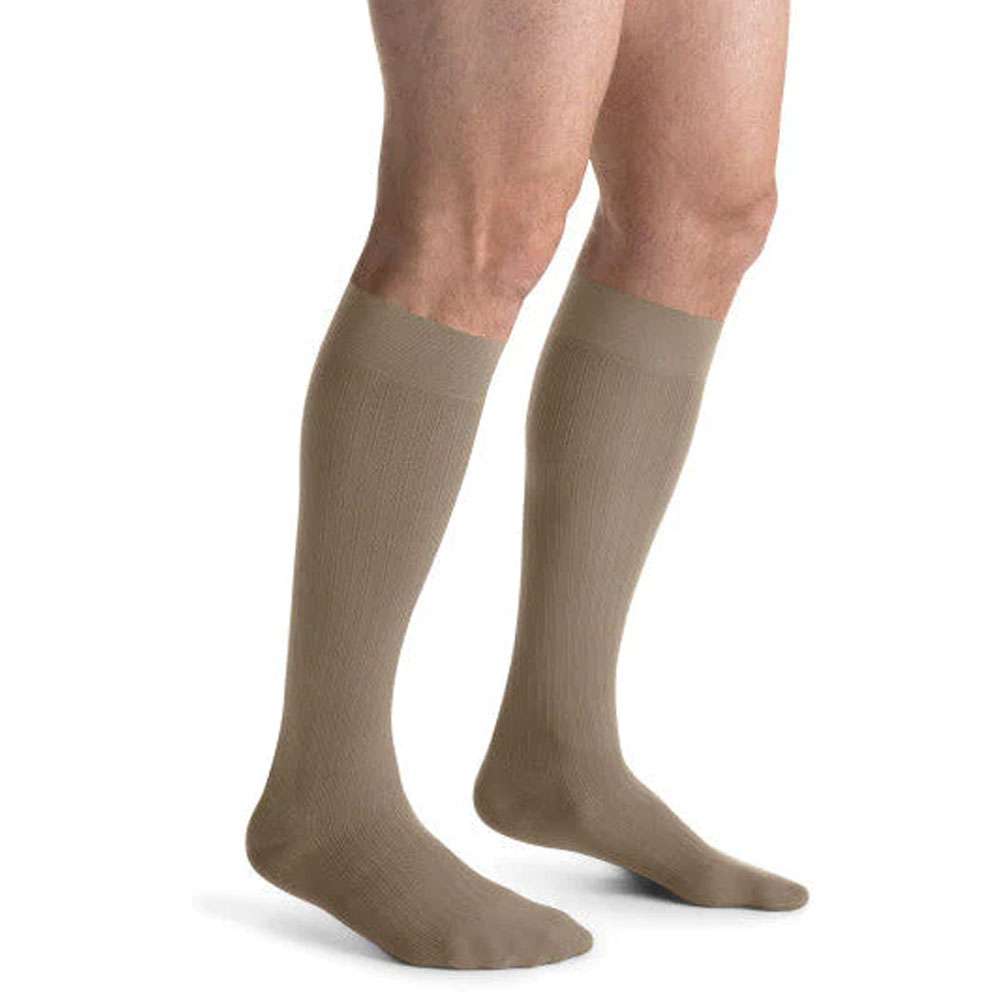 JOBST forMen Ambition SoftFit ribbed compression sock for men