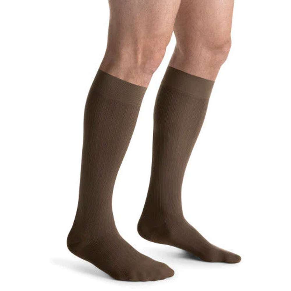JOBST forMen Ambition SoftFit knee high compression stocking - side view