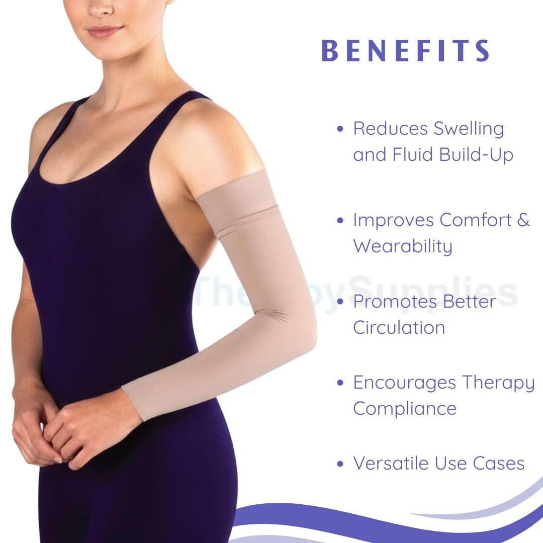 JOBST Bella Strong Armsleeve length and fit view