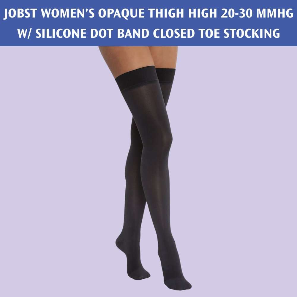 Jobst Activa Opaque Thigh High 20-30 mmHg Modern - Image 2