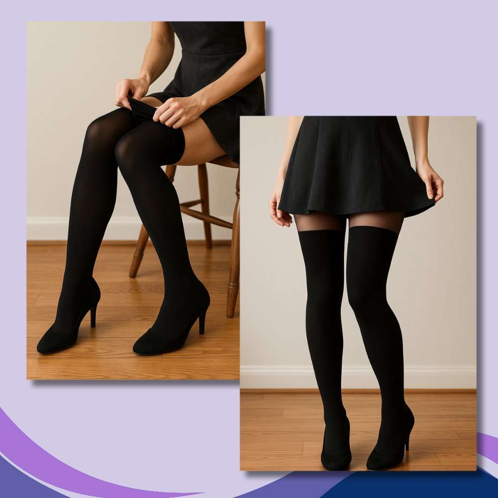 Jobst Activa Opaque Thigh High 20-30 mmHg Modern - Image 4