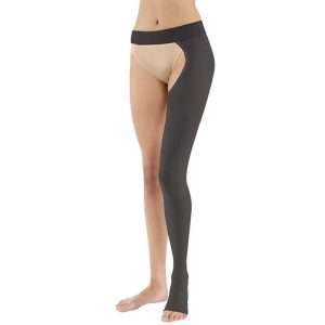 Jobst Relief CHAP Style 30-40 mmHg Open Toe Left Leg Black - product image 1