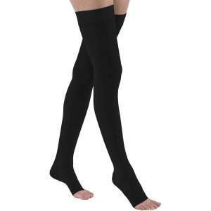 Jobst Relief Thigh High 15-40 mmHg Open Toe Silicone - product image 1
