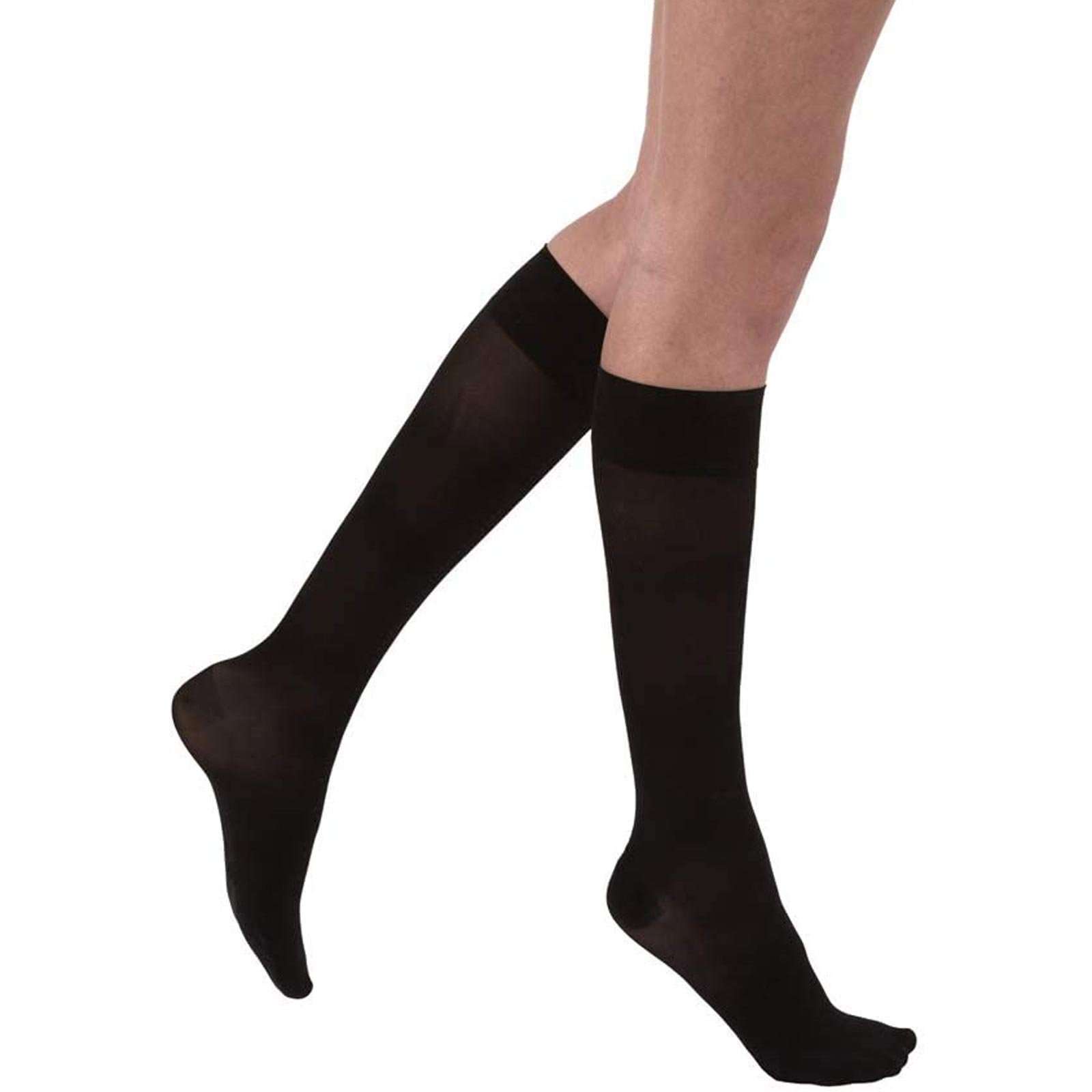 Jobst UltraSheer Diamond Knee High 15-20 mmHg Closed Toe Modern