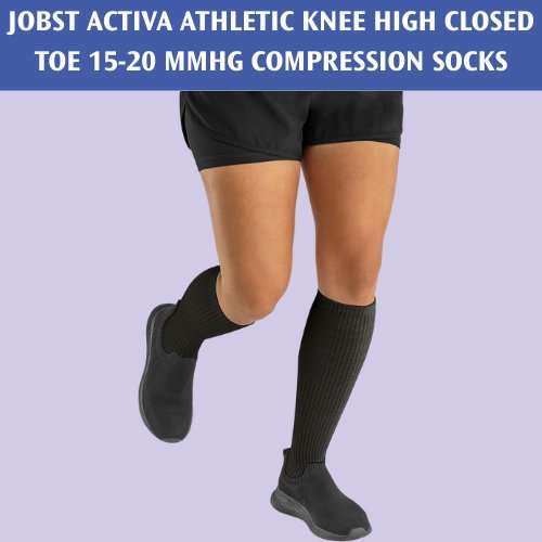 Jobst Activa Athletic Knee High 8-15 mmHg Modern - Image 3