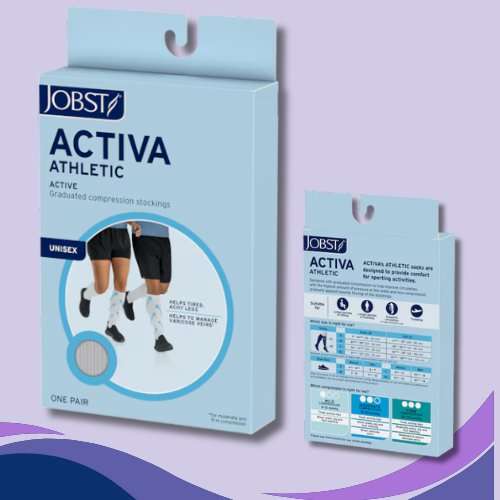Jobst Activa Athletic Knee High 8-15 mmHg Modern - Image 5