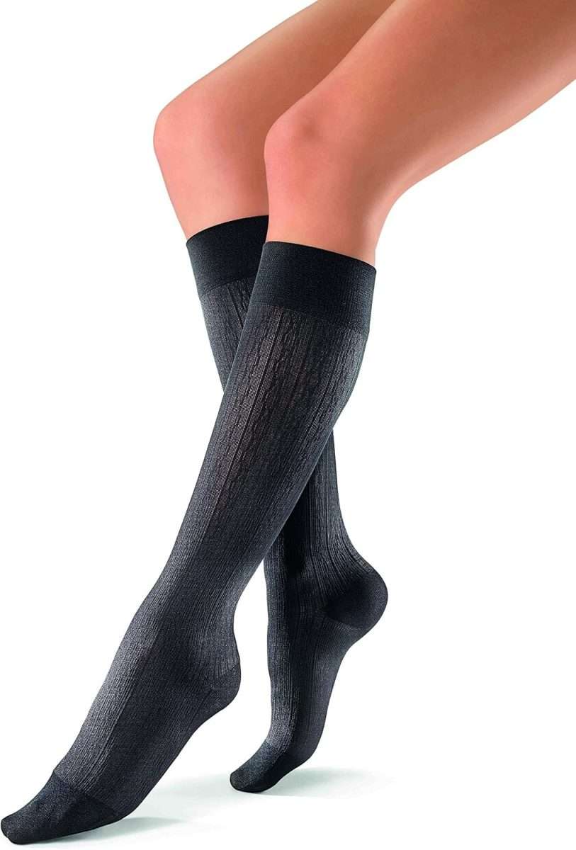Jobst Activa SoSoft Brocade Knee High 8-15 mmHg Modern