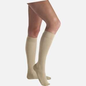 Jobst Casual Wear Knee High 20-30 mmHg Sand Large
