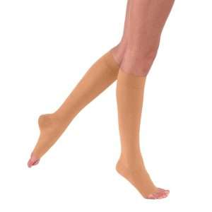 Jobst UltraSheer Plain Knee High 8-15 mmHg Closed Toe Modern