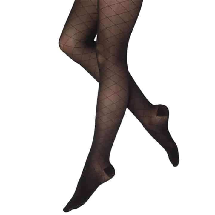 Jobst UltraSheer Diamond Dot Thigh High 20-30 mmHg Closed Toe Modern
